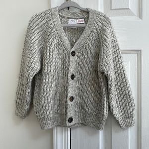 ZARA TODDLER CARDIGAN SWEATER